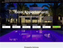 Tablet Screenshot of ibiza-appartamenti.com